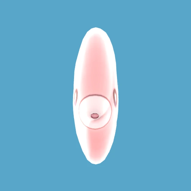 Luvdisc, a heart-shaped pink Water-type Pokémon