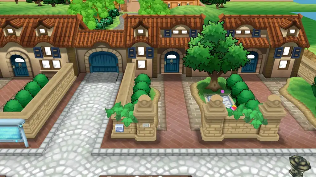 Vaniville Town in Pokémon X and Y, where Shauna trades a Kalos starter after the Hall of Fame