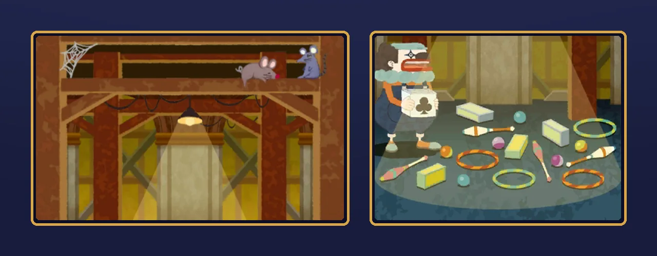 Backstage Blunder puzzle preview