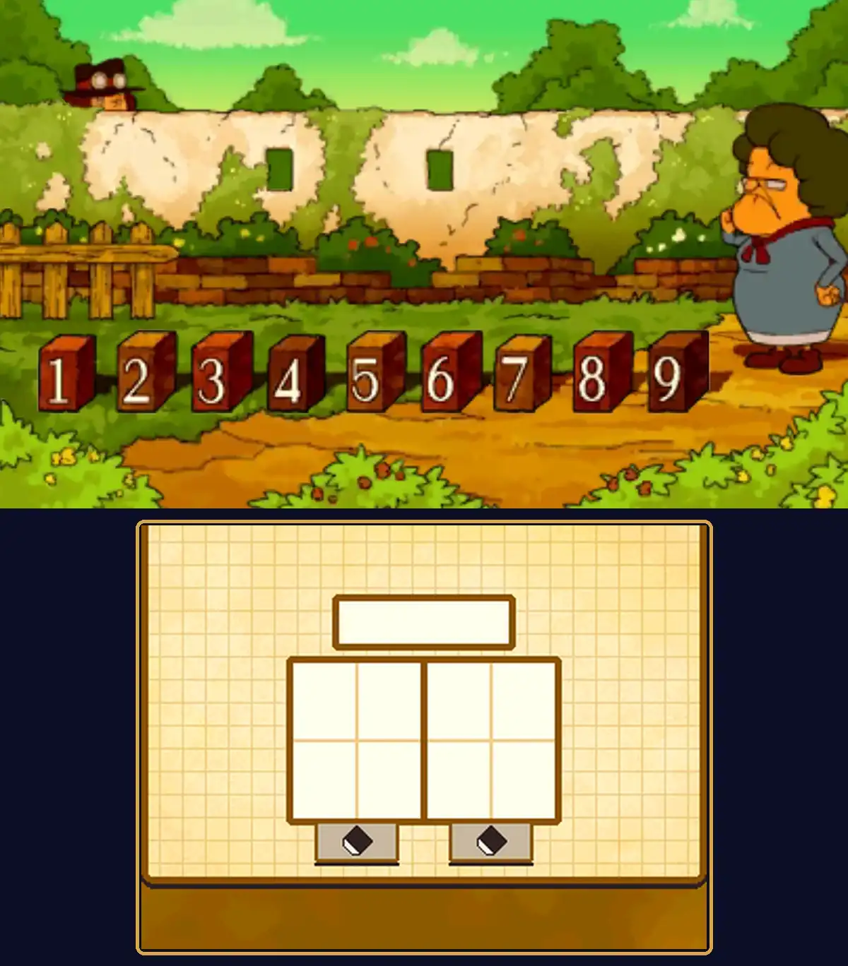 Nine Red Bricks puzzle preview