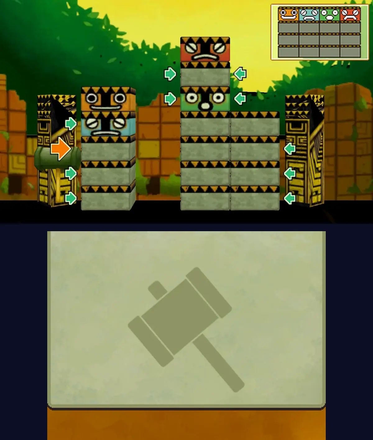 Poke 'Em Totems puzzle preview