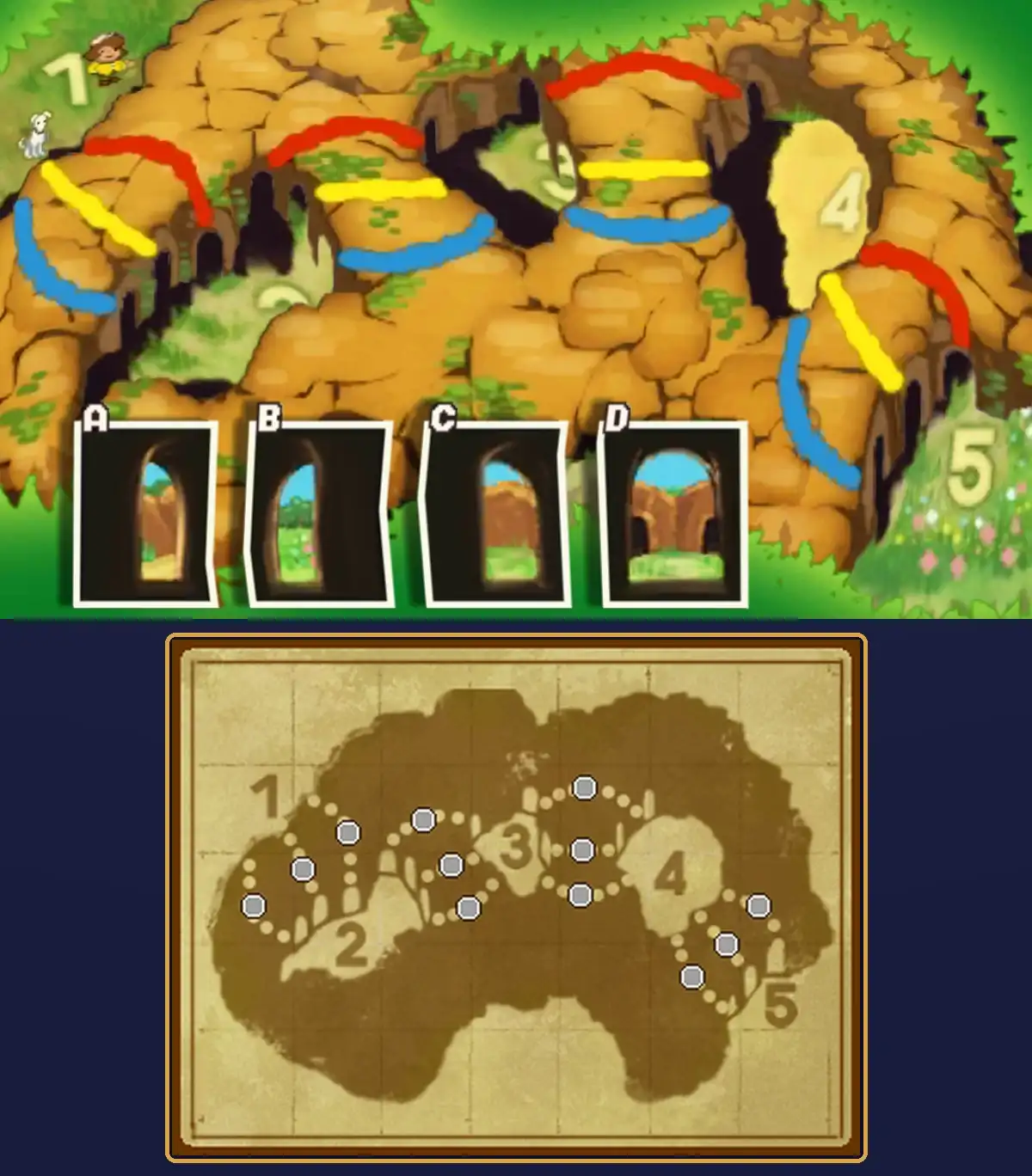Brave the Caves puzzle preview