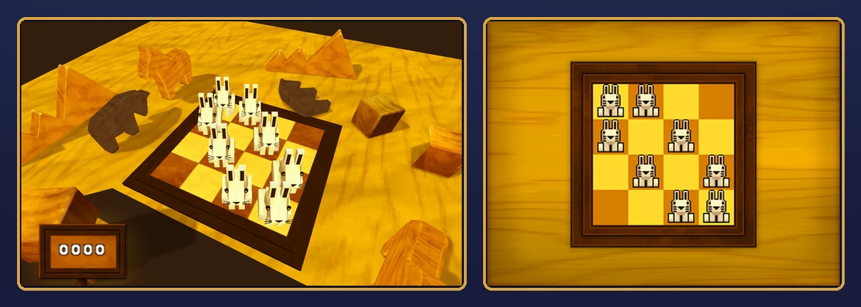 Bunny-Hop Swap 2 puzzle preview