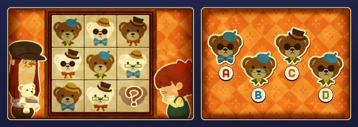 Dandy Bears puzzle preview