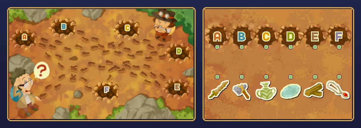 Archaeological Feet puzzle preview