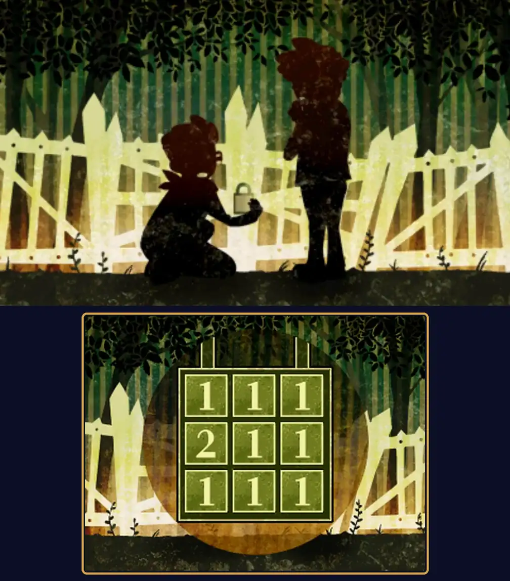 Padlocked Fence puzzle preview