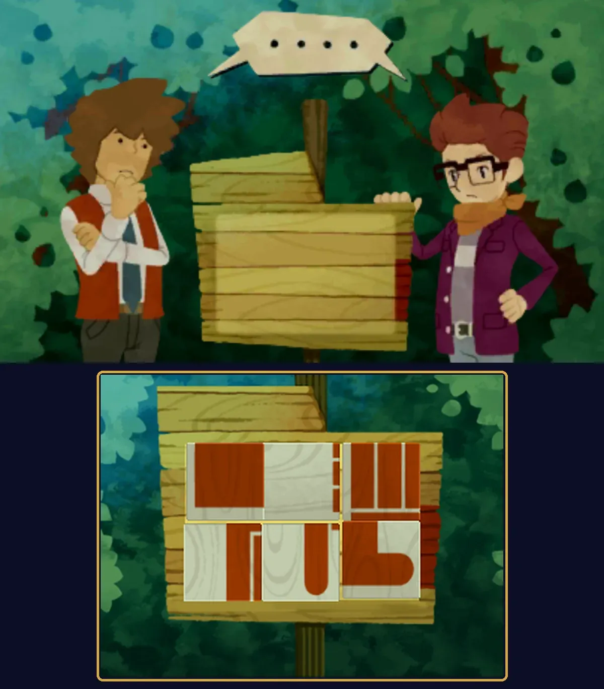 Shattered Sign puzzle preview