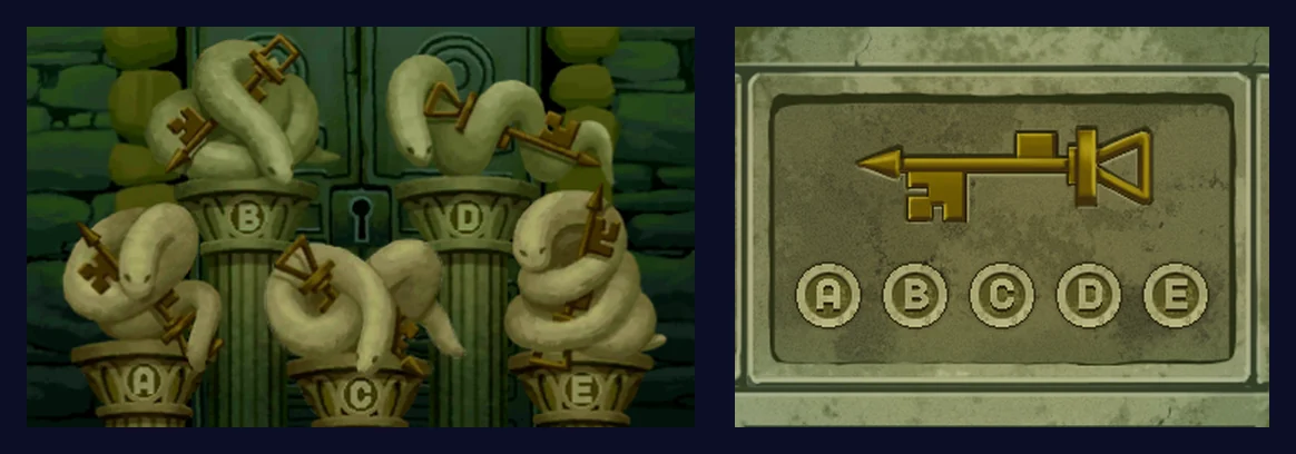 Snakes and Keys puzzle preview