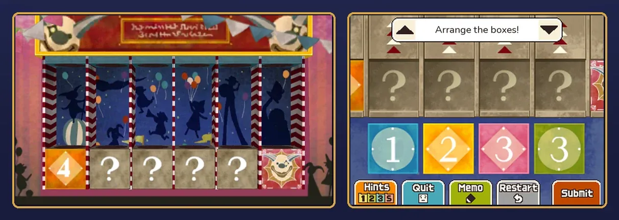 Balls and Boxes puzzle preview