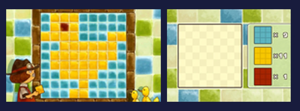 A Duck of Tiles puzzle preview