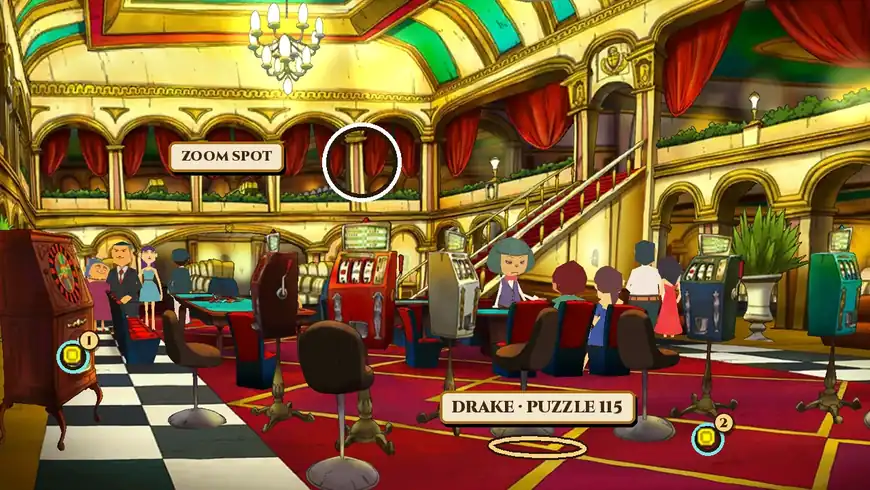 Drake in the Casino.