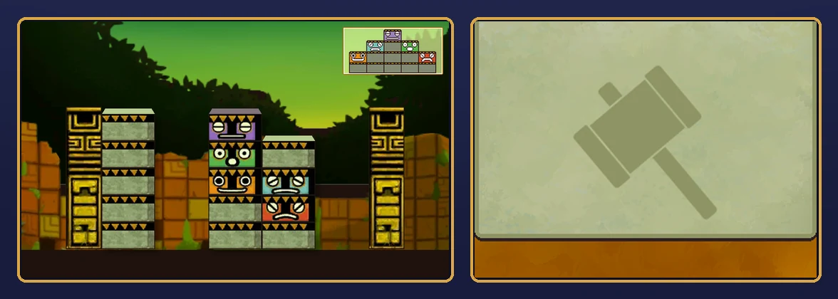 Poke 'Em Totems 3 puzzle preview
