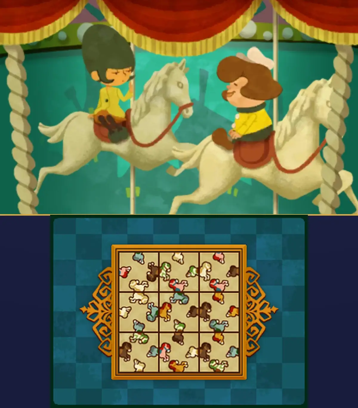 Merry-Go-Tiles 2 puzzle preview