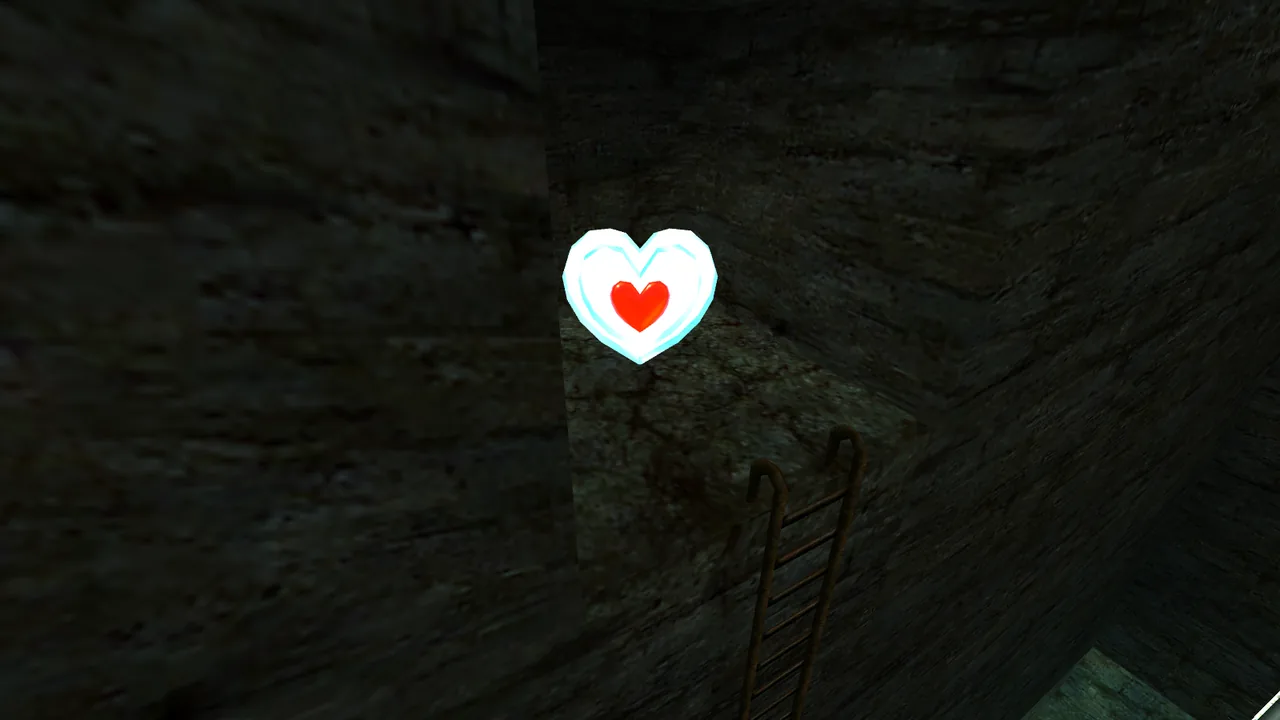 Gerudo Valley Piece of Heart in the alcove behind the waterfall, Ocarina of Time 3D