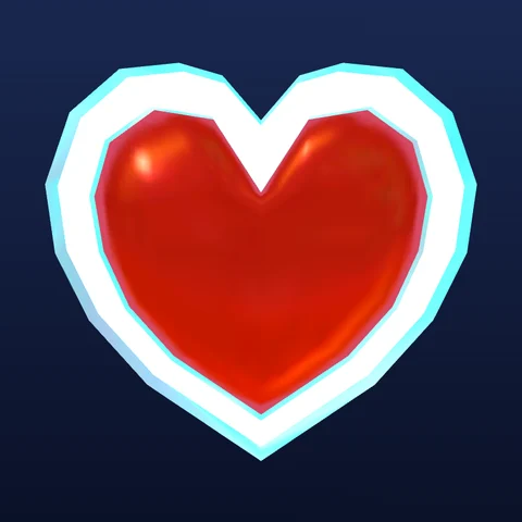 Ocarina of Time 3D Heart Container model