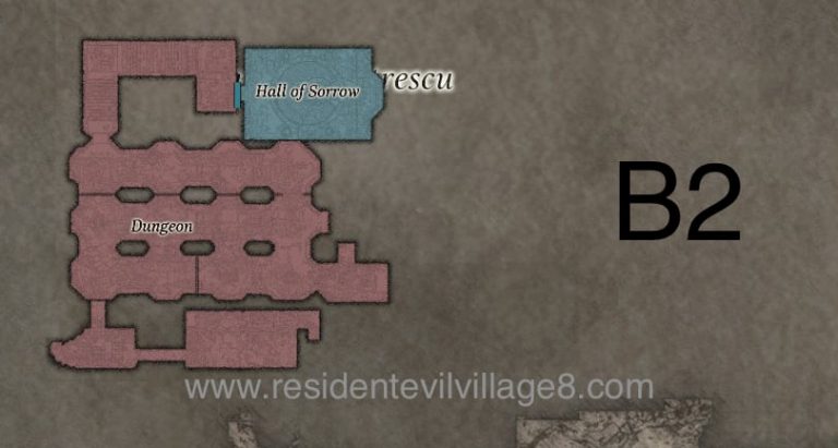 castle resident evil 4 map